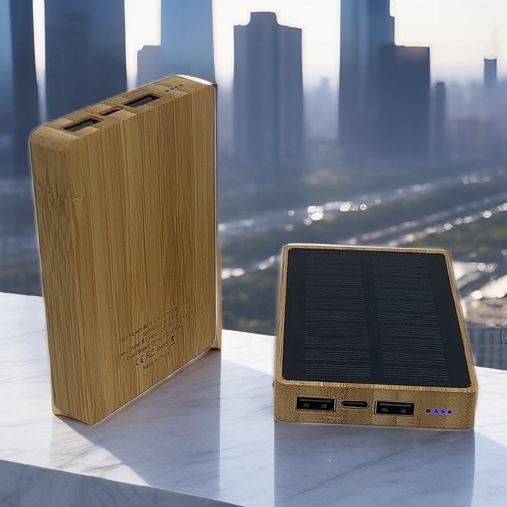 Solar charging power bank